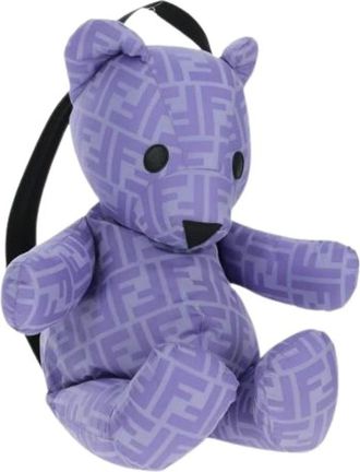 Fendi Pre-owned Backpacks, female, Purple, Size: ONE SIZE Pre-owned Vintage Backpack