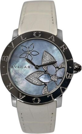 Bulgari Pre-owned Bvlgari Bvlgari Automatic Blue Dial Ladies Watch 101897