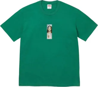 SUPREME FW26 Prayer Card Box Logo T-Shirt Light Pine SUP-FW26-001-PNE