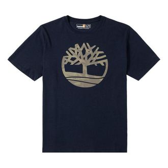 Timberland Tree Logo T-Shirt Navy Camou A2Q5Q-433