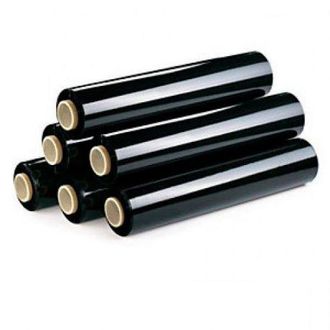 OEM Caja De 6 Bobinas Film Negro 50 Cm Ancho 23 Micras 2300 Gramos X Rollo 324negro 324negro