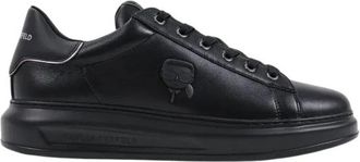 Karl Lagerfeld Kapri NFT Sneakers - Heren - Sneakers - Zwart - 46 EU - Leer - Schoenen