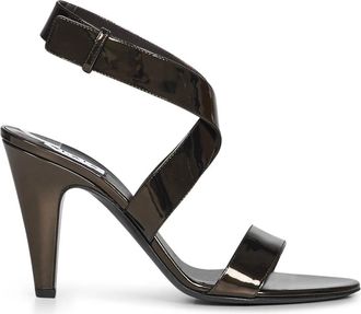 Alaia Alaia Sandalen - Dames - Sandalen met hakken - Bruin - 40 EU - Leer - Schoenen