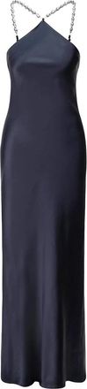 Staud Cadence Maxi Jurk - Dames - Avondkleed - Blauw - XS - Polyester - Kleedjes