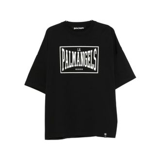 Palm Angels Heren, Tops, Zwart, Maat: S