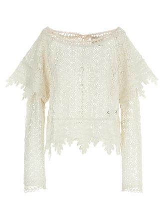 Isabel Marant White Hyliana sweater
