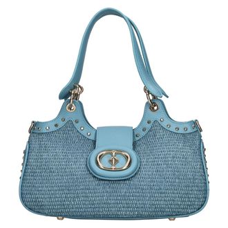 La Carrie Romantische Ilary Tas - Dames - Handtassen - Blauw - ONE Size - Leer - Tassen