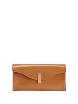 Giuseppe Zanotti Flutie clutch bag - women - Calf Leather - One Size - Brown