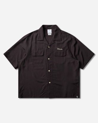 Visvim Men s Keesey Shortsleeve Shirt Charcoal