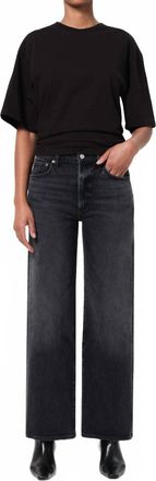 A Gold E Harper Straight Jean In Radius