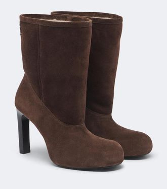 Balenciaga Fargo suede ankle boots