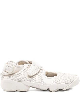Nike Air Rift mesh-panelled sneakers - women - Fabric/Fabric/Rubber - 5 - Neutrals