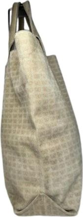 Bottega Veneta Pre-owned Tote Bags, female, Beige, Size: ONE SIZE Pre-owned Leather Tote