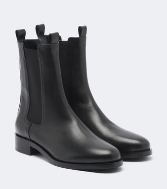 Aeyde Caspar leather Chelsea boots