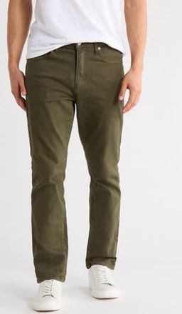 Lucky Brand 410 Bull Athletic Straight Jeans in Dark Surplus at Nordstrom Rack, Size 38 X 32