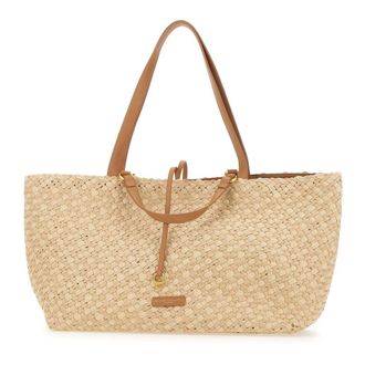 Gianni Chiarini Tote Bags, female, Beige, Size: ONE SIZE Mercy Shoulder Bag