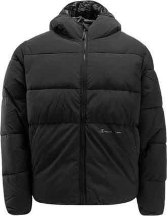 Champion Herenjas Zwart Nylon Voering - Heren - Winterjassen - Zwart - M - Nylon - Jassen