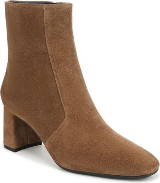 Vince Tegan Leather Bootie in Elmwood Suede at Nordstrom, Size 7.5