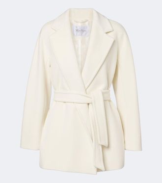 Max Mara Virgin wool wrap coat