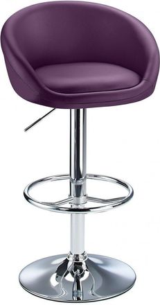 Netfurniture Lombardy Adjustable Bar Stool Chrome