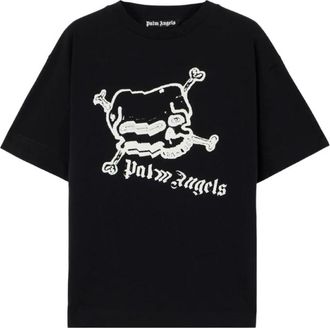 Palm Angels T-shirt - Heren - T-shirts - Zwart - L - Tops