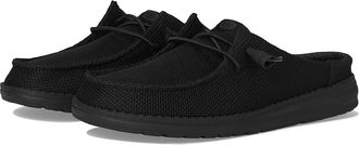 Hey Dude Wendy Slip Stretch Sox Womens Flat Shoes Black : 11 M, Cotton/EVA/Leather