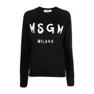 Msgm Mujer, Sudaderas, Negro, Talla: S