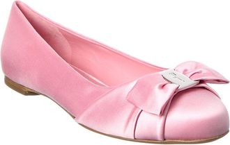Ferragamo Varina Satin Flat