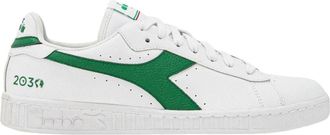 Diadora Game L Low 2030 Sneakers - Heren - Sneakers - Groen - 46 EU - Leer - Schoenen