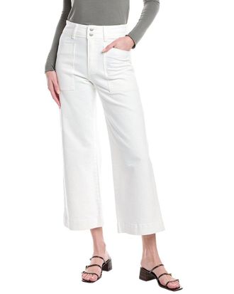 Joe's JoeS Jeans White Wide Leg Cargo Ankle Jean