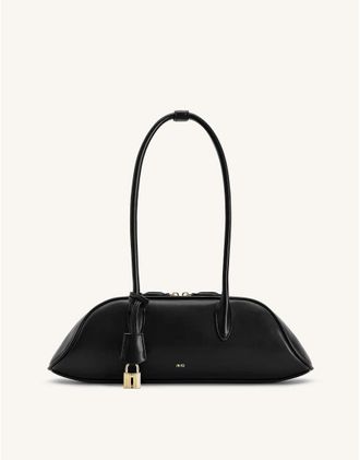 JW PEI Zora borsa a spalla nera-Nero