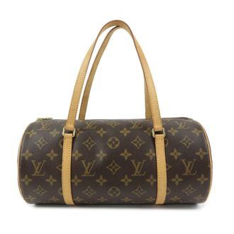 Louis Vuitton Papillon Monogram Canvas Brown Canvas Handbag (Pre-Owned)