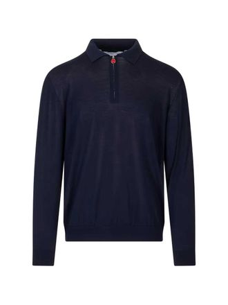 Kiton Maglia polo Kiton con zip e collo