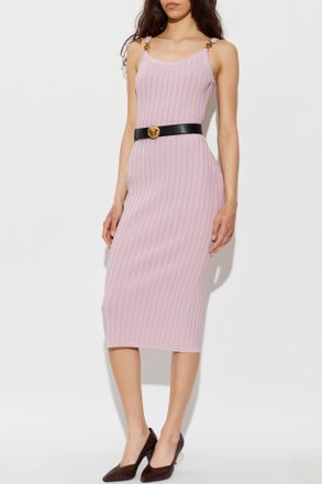 Versace Strappy Dress, Womens, Pink