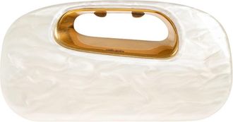 Cult Gaia Amara Clutch - Dames - Clutches - Beige - ONE Size - Tassen