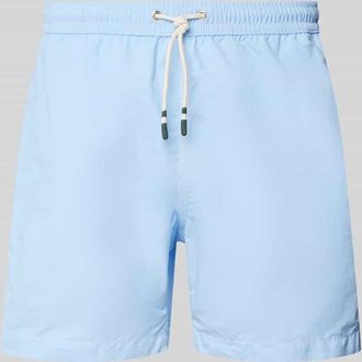 Hartford Badehose mit elastischem Bund in Hellblau, Größe L