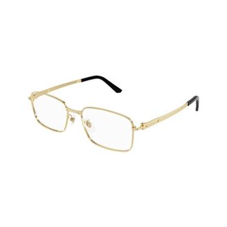 Cartier Ct 0555Oa 001 Optisch Montuur - Heren - Brillen - Geel - 55 MM - Accessoires