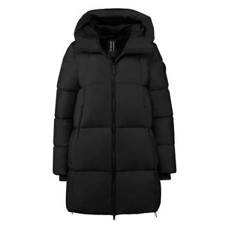 Bomboogie Mujer, Abrigos, Negro, Talla: M