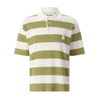 Ami Polo Shirts, male, Multicolor, Size: 2XL Polo Knit Shirt