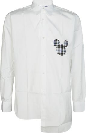 Comme Des Gar&ccedil;ons Woven White Shirt