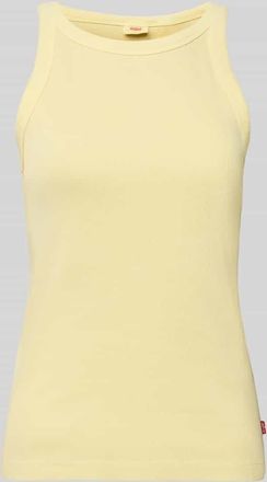 Levi's Slim Fit Tank Top aus reiner Baumwolle in Hellgelb, Gr&ouml;&szlig;e XS