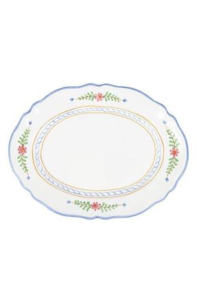 Vietri Bella Rose Oval Platter in Multi at Nordstrom