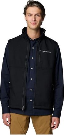 Columbia Ascender II Softshell Vest Mens Jacket Black : 2XL, Polyester