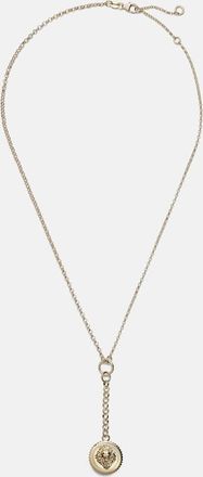 Foundrae Strength 18kt gold chain necklace with diamond