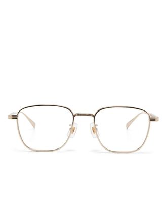 Dunhill square-frame glasses - Gold