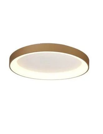Mantra Mantra Plaf&oacute;n Led Redondo Niseko Ii Oro Con Mando, Regulable 2700k-5000k &Oslash; 90-78-65-50-38 Cm