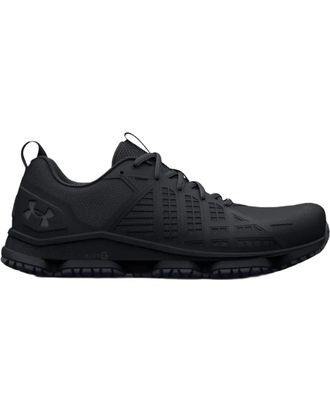 Under Armour Micro G Strikefast 3025842-002 Men Black Tactical Shoe HTAT1597