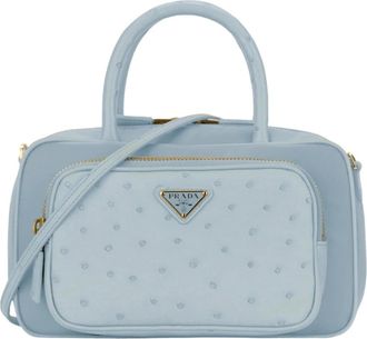 Prada Mujer, Bolsos, Azul, Talla: ONE Size