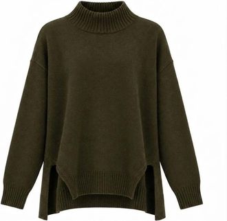 Kaos Dolcevita - - Knitwear - Donna - Verde - L