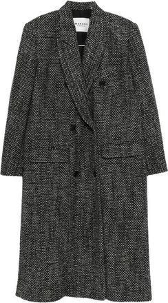 Isabel Marant Single-Breasted Coats - Dames - Mantel - Grijs - 4XS - Jassen